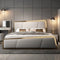 Aston Premium Upholstered Bed in Suede | Modern Designer Bed - Luxe Maple