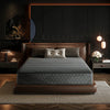 Premium Memory Foam Hybrid Mattress Cooling and Breathable By Luxe Maple - 10 Inches King Pro