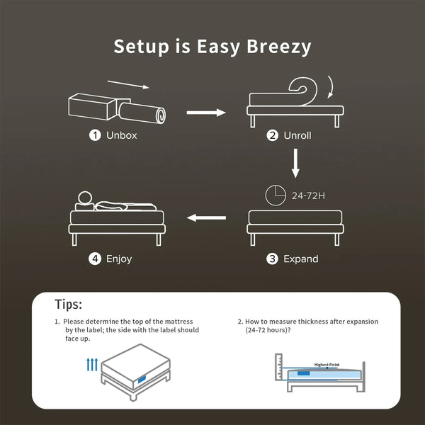Coil Spring Mattress By Luxe Maple - 8 Inches.