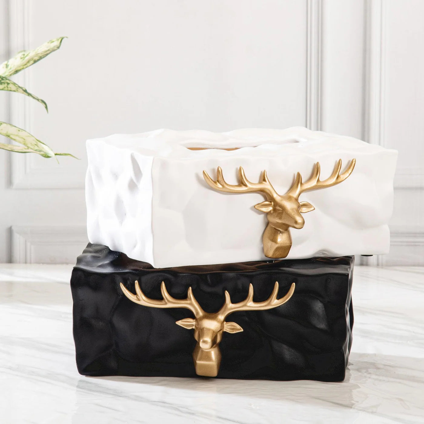 Tusk Tissue Box - Luxe Maple