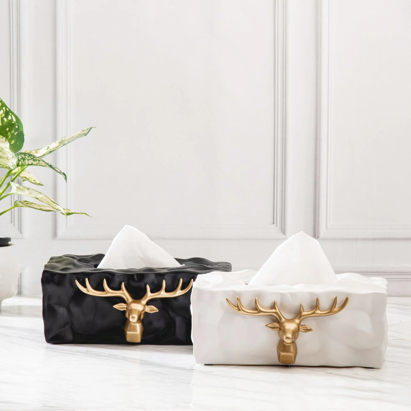 Tusk Tissue Box - Luxe Maple