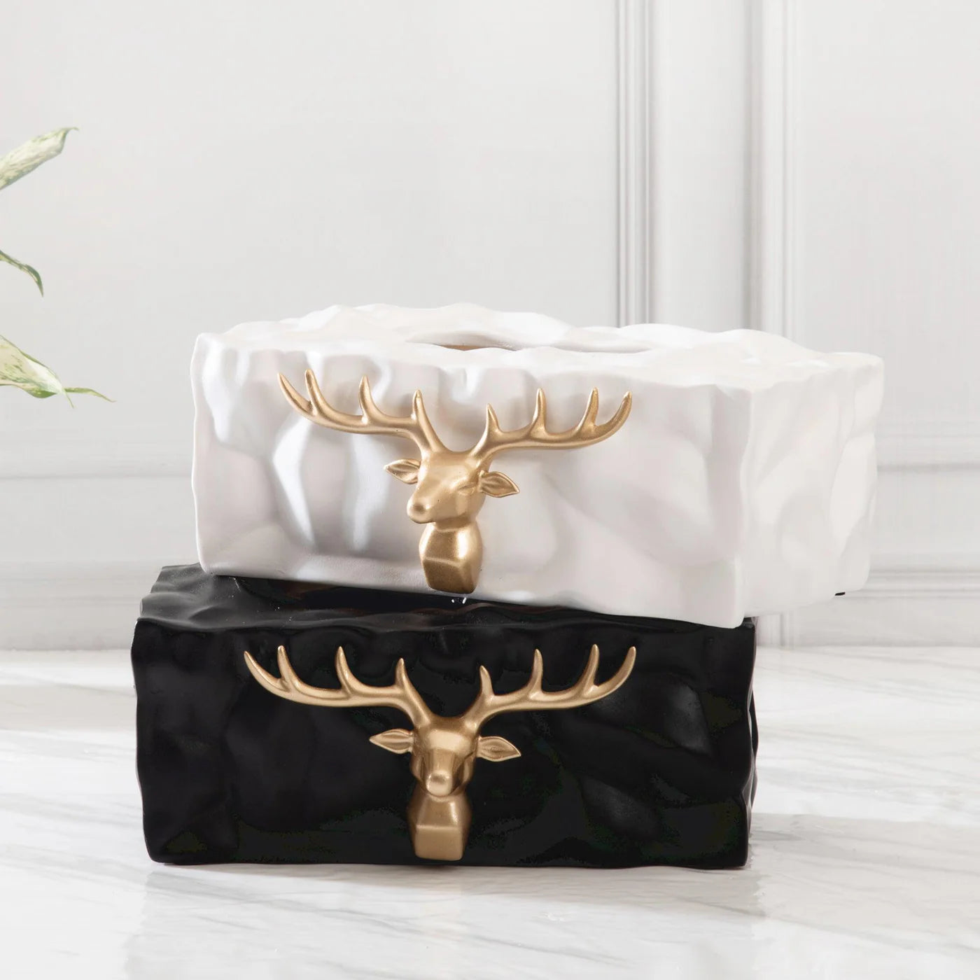 Tusk Tissue Box - Luxe Maple