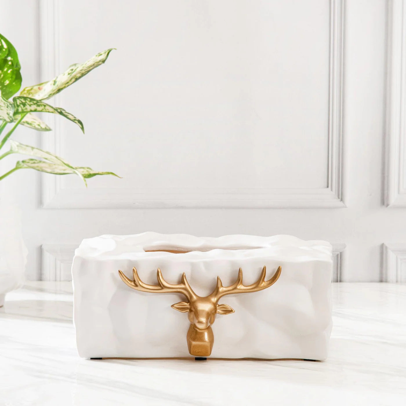 Tusk Tissue Box - Luxe Maple