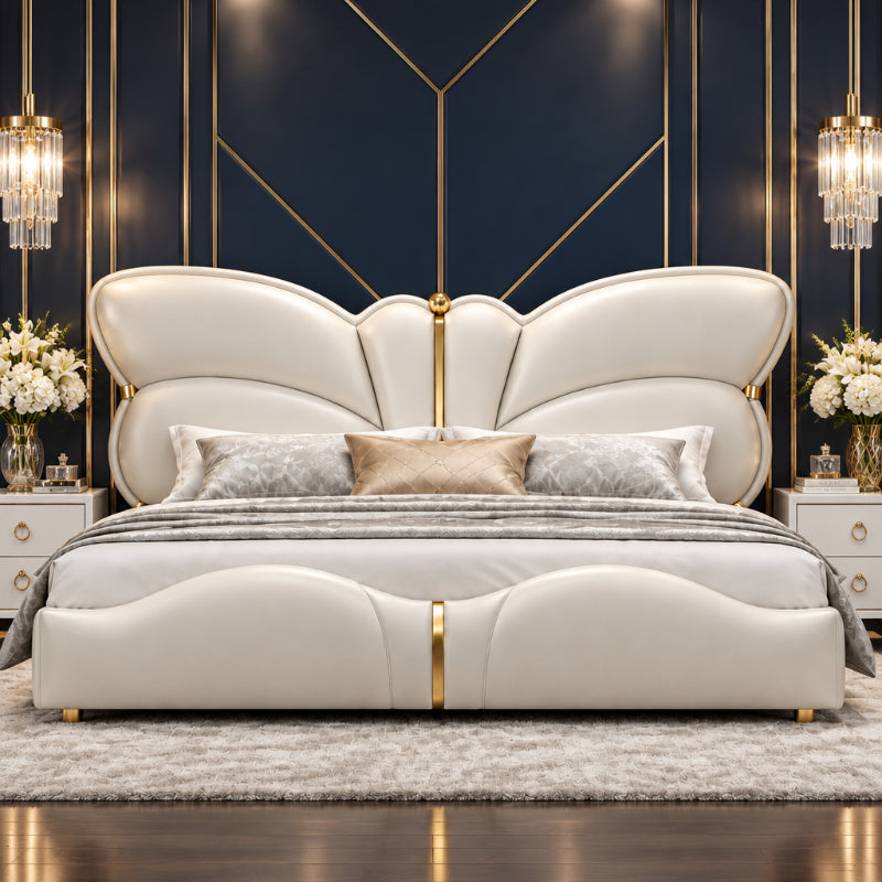 Butterfly_Luxury_Upholstered_Bed_in_Leatherette_White