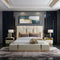 Dolcy Pro Luxury Upholstered Bed in Leatherette | Designer Bed - Luxe Maple