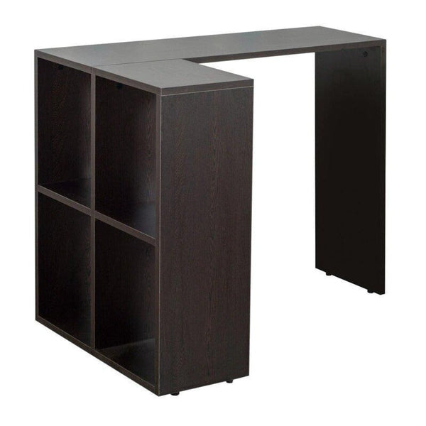 Rollen Study Table in Wenge Color - Luxe Maple