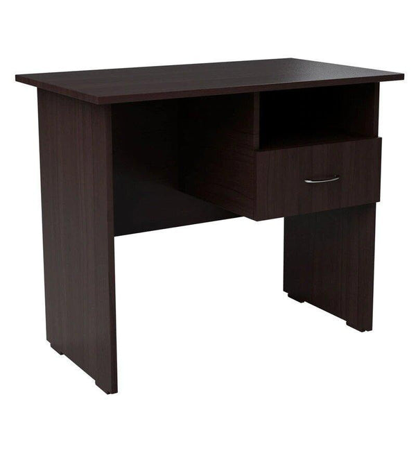 Shelly Study Table in Wenge Color - Luxe Maple