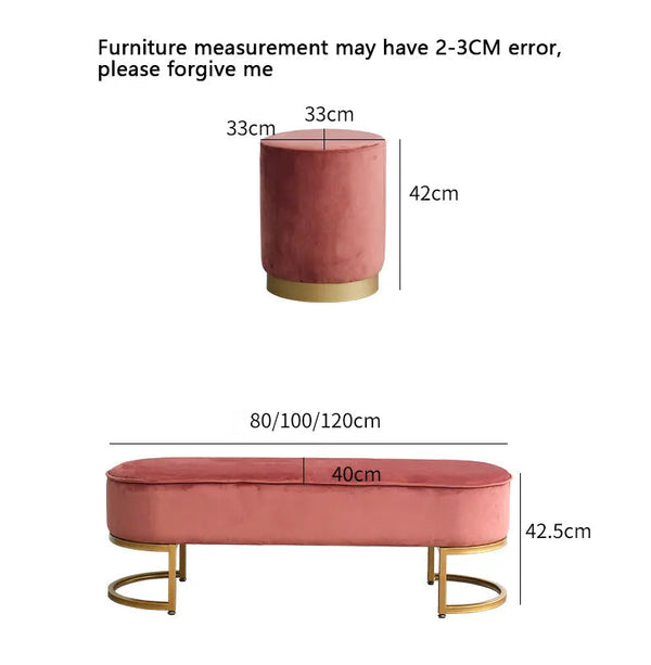 Blush Luxury Lounger in Suede