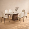 Haven Soldi Wood Dining Table Set - Luxe Maple 8 Seater