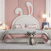 Naughty Bunny Luxury Upholstered Bed in Suede King Pro