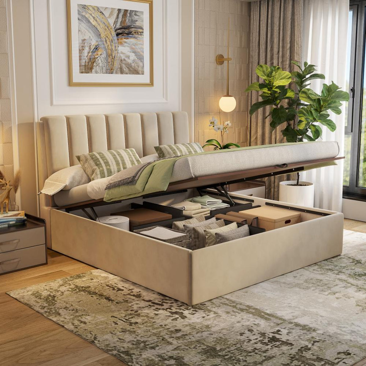 Additional Storage - Hydraulic Storage (Non Storage Bed)