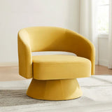 Jamiey Upholstered Accent Sofa Chair Yellow