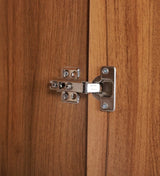 Kelly 2 Door Wardrobe In Walnut - Luxe Maple