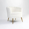 Butterfly Premium Accent Chair In Brooklyn Fabric