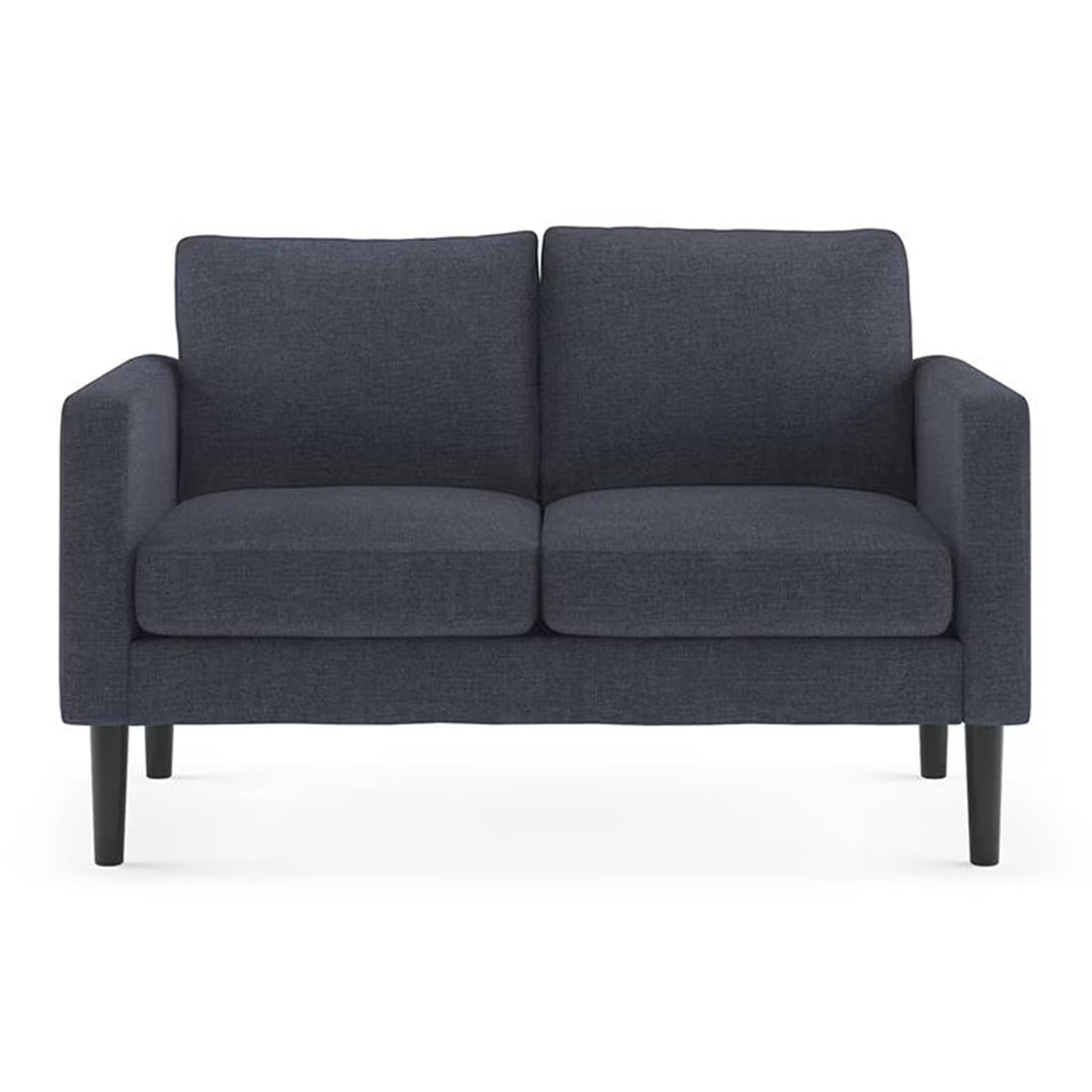 Lixer Straight Light Sofa Set in Suede - Luxe Maple