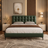 London Luxury Upholstered Bed In Leatherette