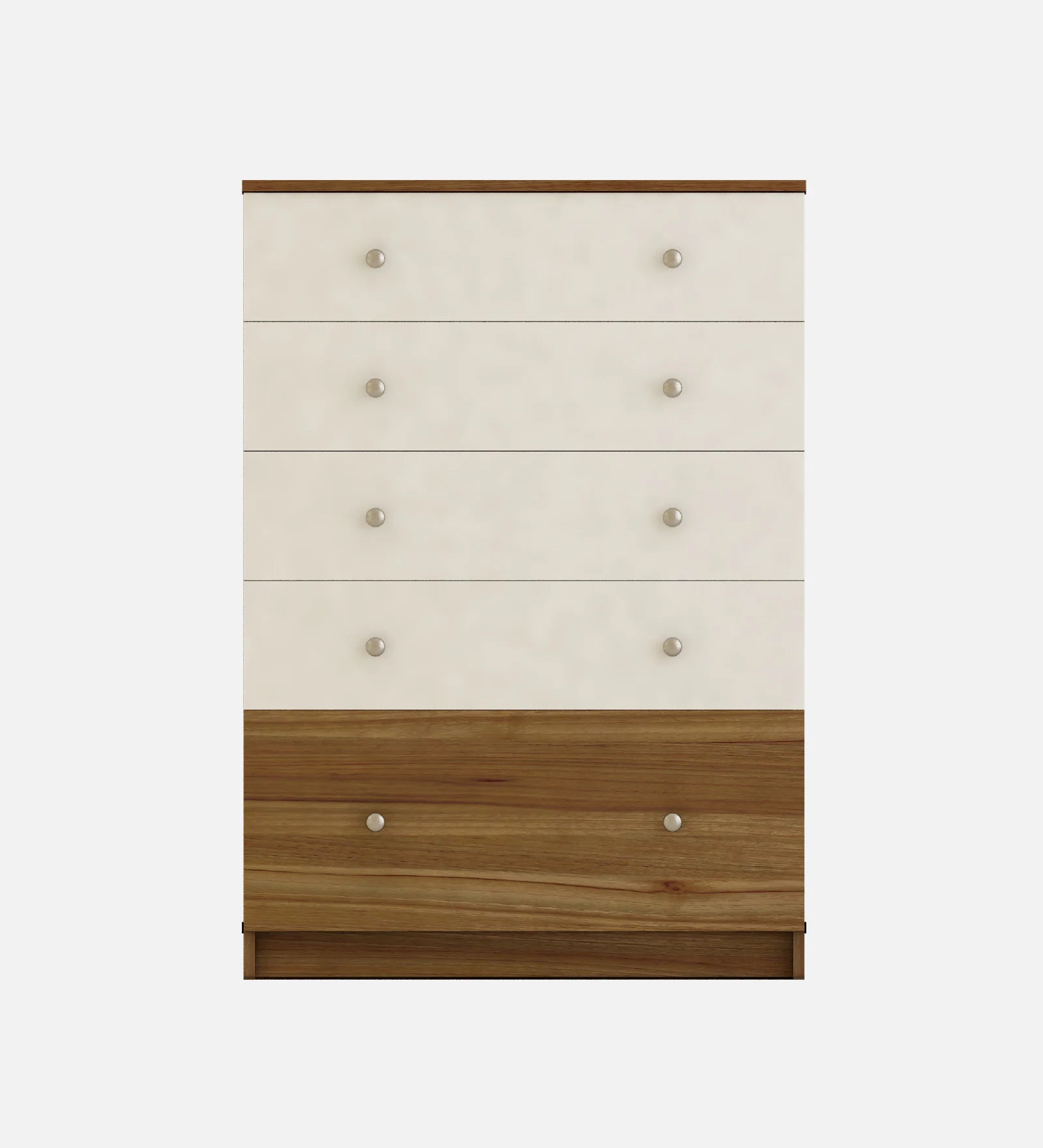 Magnum Chest Of Drawers In White - Luxe Maple