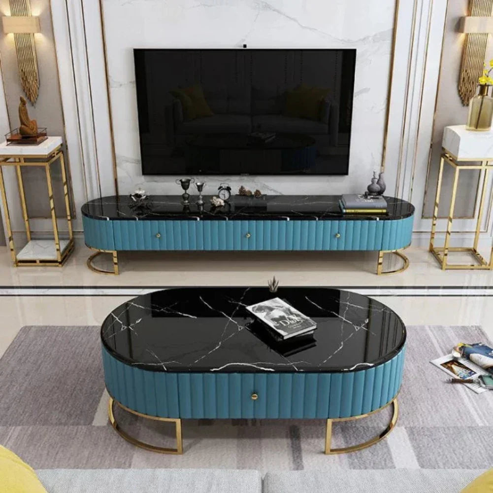 Urban Luxury Tv Unit & Center Table Combo Coffee Table