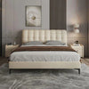 London Luxury Upholstered Bed Without Storage in Leatherette.