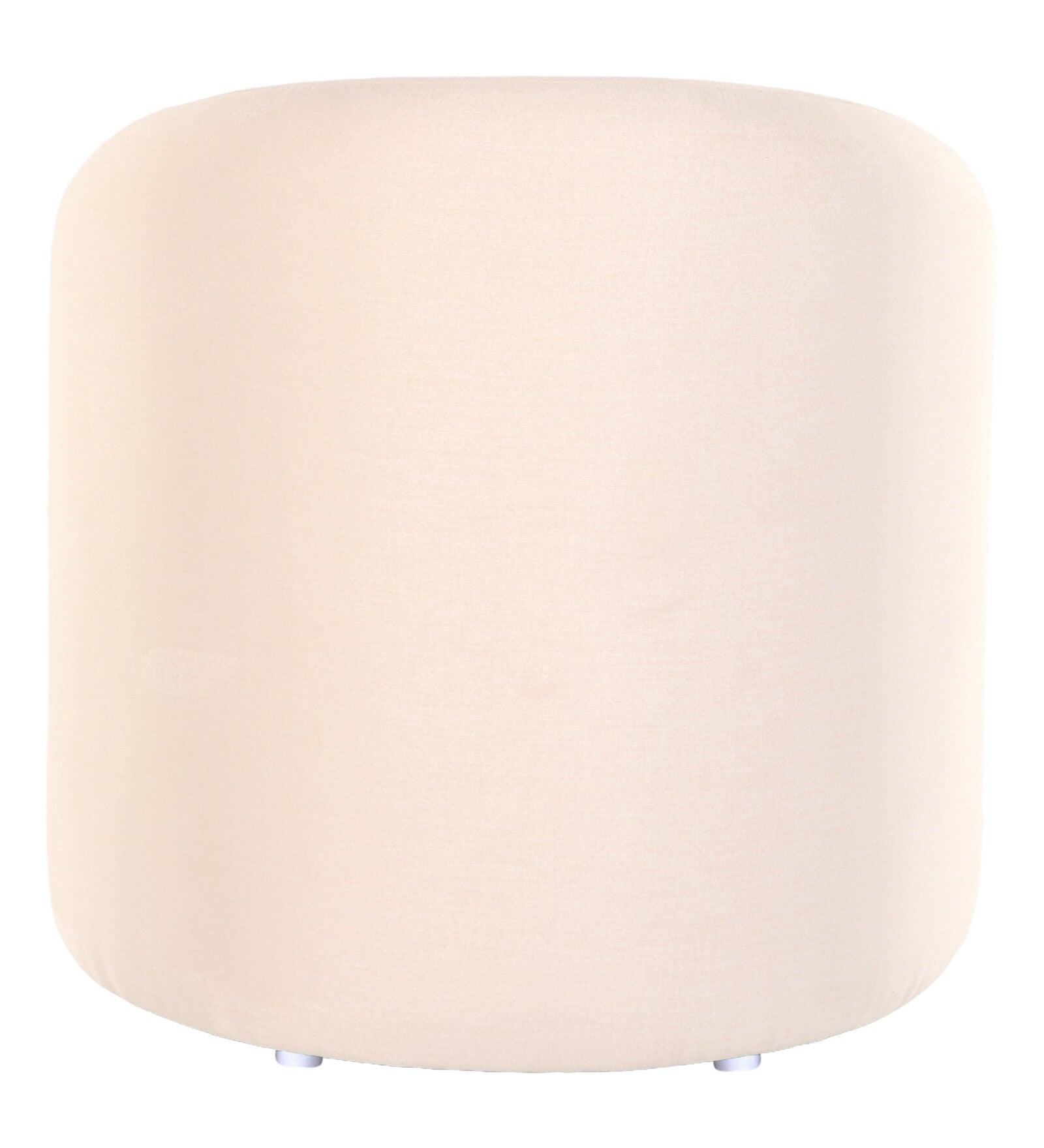 Rose Barrel Chair In Suede - Luxe Maple