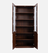 Texo Crockery Unit in Walnut Finish - Luxe Maple