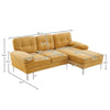 Bosco Luxury Modern Sectional Sofa Set