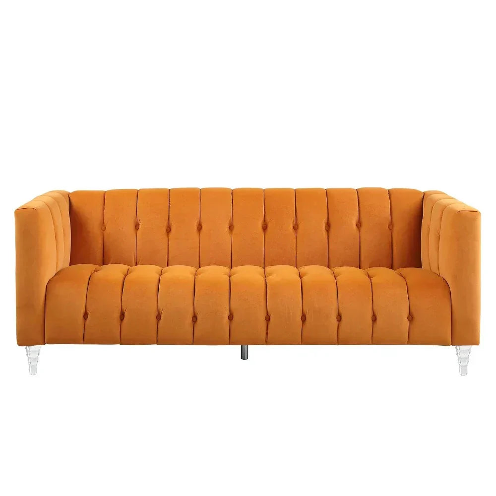 Macro Unline Sofa Set in Suede