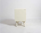Uniline PU Polished Bedside Table - Luxe Maple