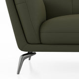 Volly Leatherette Sofa Set - Luxe Maple