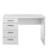 Class Apart Study Table in White Colour - Luxe Maple