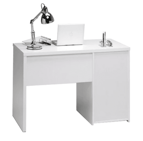 Unicorn Study Table in White Colour