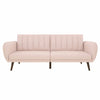 Brittan Luxury Mid-Century Sofa In Suede