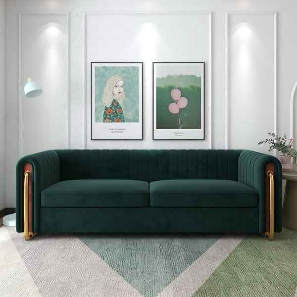Modern Premium Sofa Set in Suede