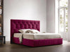 Oppo Quilt Luxury Upholstered Bed in Suede
