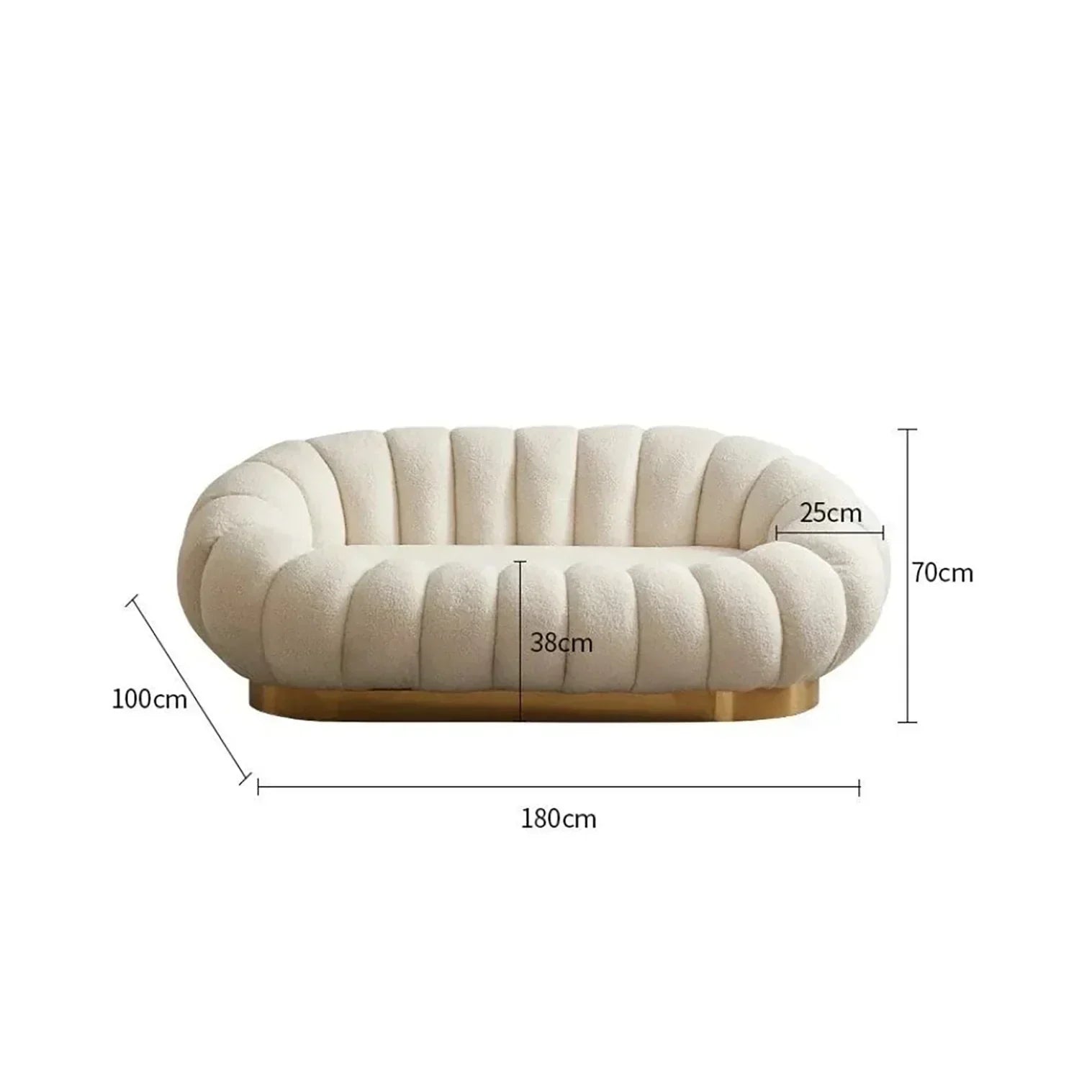 Cosco Premium Sofa Set in Brooklyn Cloth 3 Seater