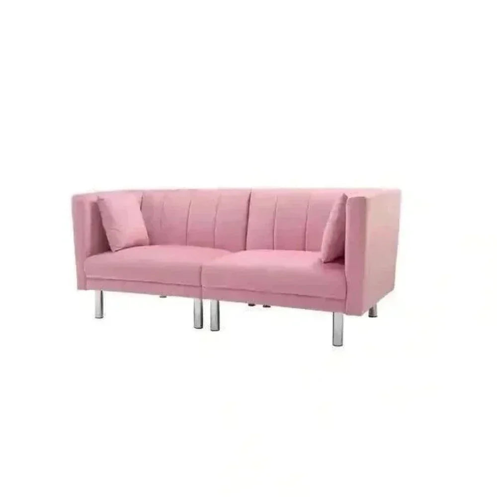 Dolcy Line Sofa Set in Pink