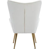 Kitty Button-Tufted Wingback Chair