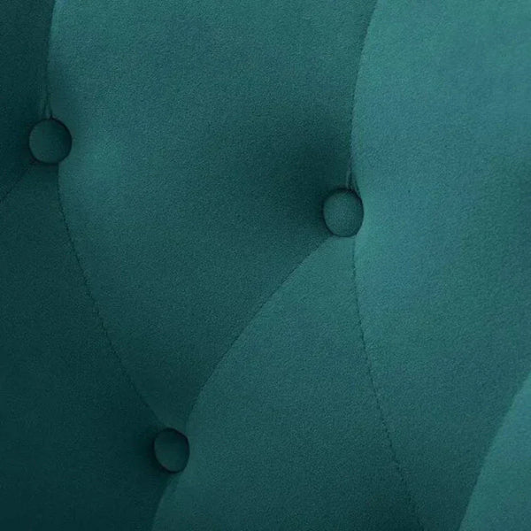 Becky Suede Accent Chair - Luxe Maple