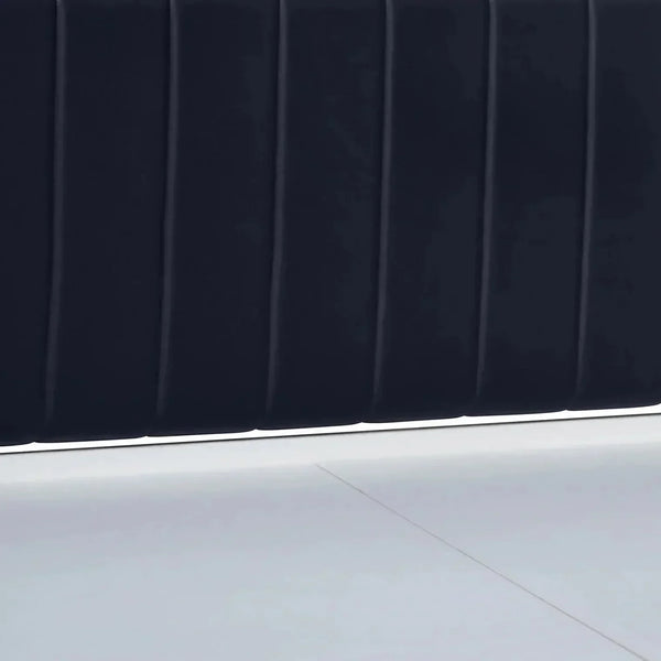 Unline Wood Luxury Upholstered Bed in Leatherette