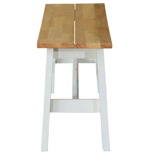 Smarty 6 Seater Dining Table in White Color - Luxe Maple