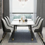 Rolex Luxury 6 Seater Dining Table in Black