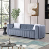 Proline Luxury Sofa Set in Suede Grey
