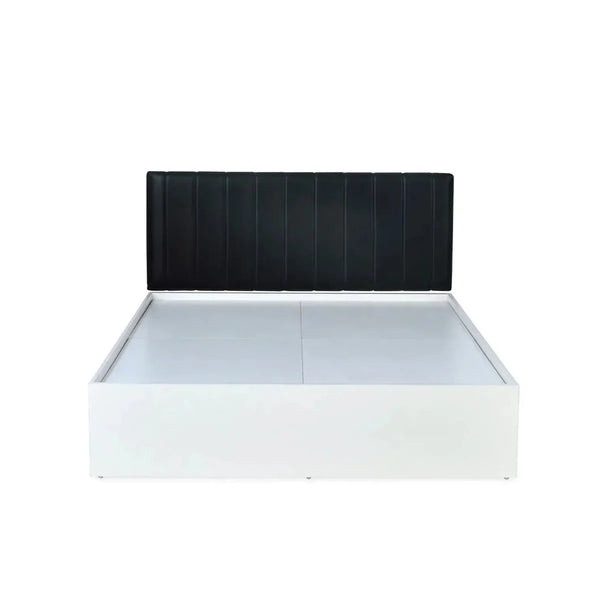 Unline Wood Luxury Upholstered Bed in Leatherette