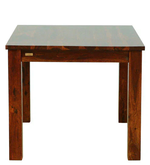 Umrao 4 Seater Dining Table in Honey Teak Color