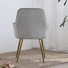 Oppo Suede Accent Chair - Luxe Maple