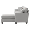 Celio Modern Suede Sectional Sofa