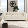 Livup Chesterfield Sofa Set - Luxe Maple