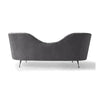 Angel Wing Luxury Modern Suede Sofa Set