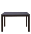 Tony 4 Seater Dining Table in Wenge Color - Luxe Maple