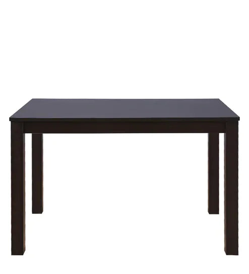 Tony 4 Seater Dining Table in Wenge Color - Luxe Maple